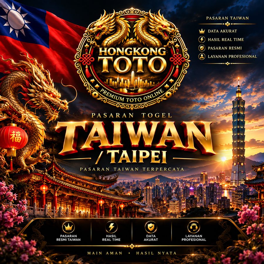 Live draw togel Taiwan 9 Oktober 2026, result hari ini (98462)